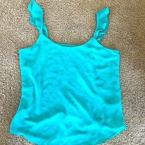 Naked Zebra green tank medium